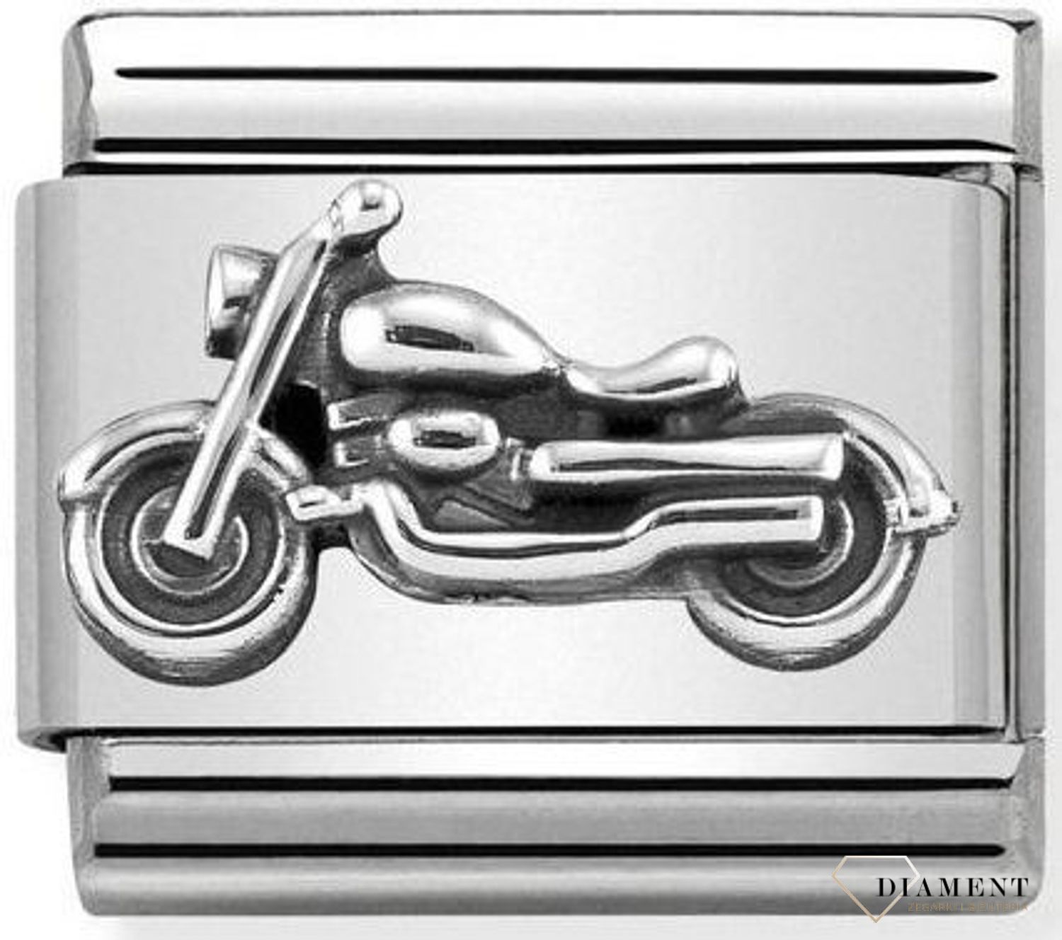 Nomination Link 925 zawieszka srebro 'Motocykl Vintage' 330101 32 biżuteria nomination nomination zawieszki nomination baza.jpg